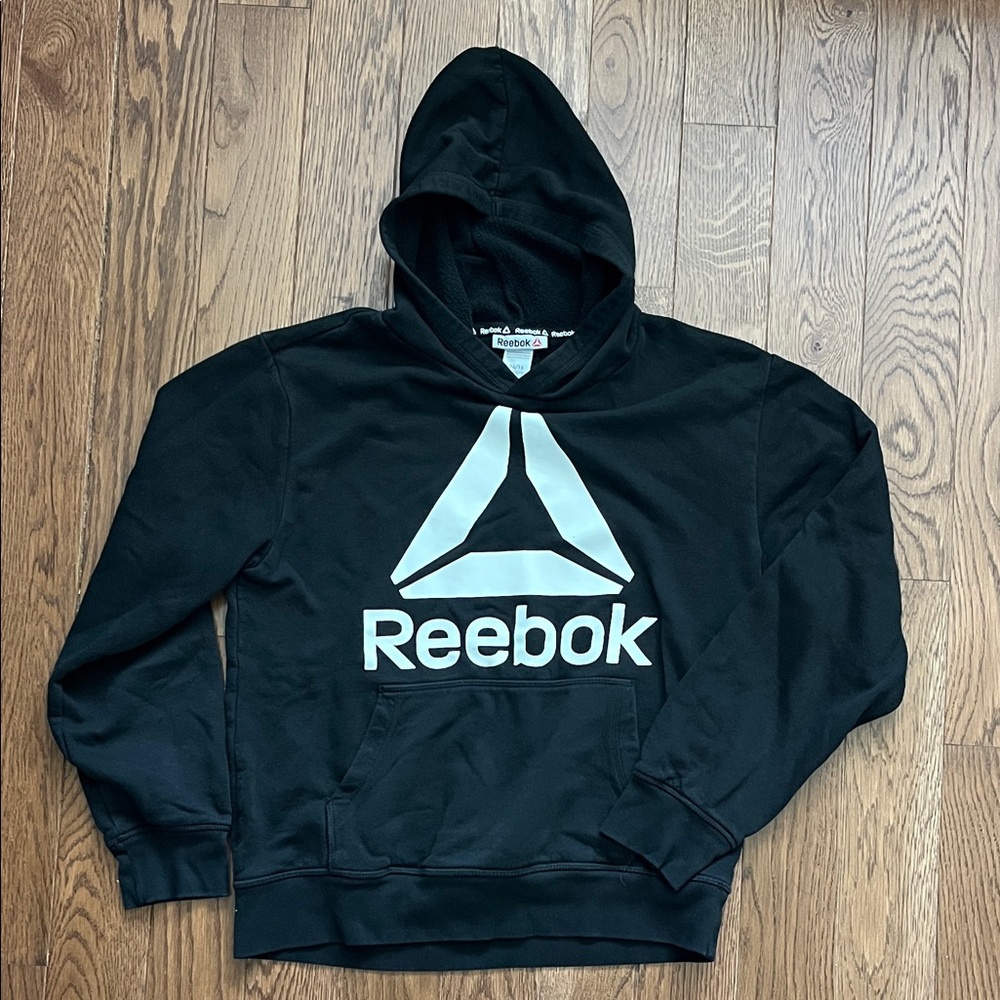 Reebok Black Pullover with White Logo